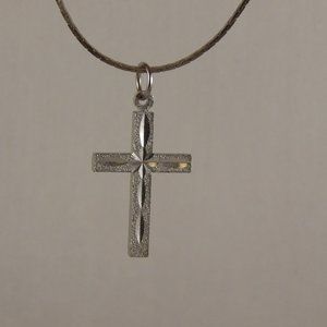 Cross pendent